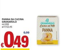 Offerta per Granarolo - Panna Da Cucina a 0,49€ in ARD Discount