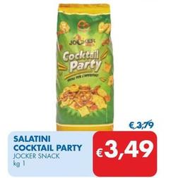 Offerta per Jocker Snack - Salatini Cocktail Party a 3,49€ in MD