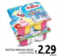 Offerta per Nestlè - Fruttolo Maxi Duo a 2,29€ in Spazio Conad