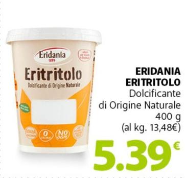 Offerta per Eridania - Eritritolo Dolcificante Di Origine Naturale a 5,39€ in Dok