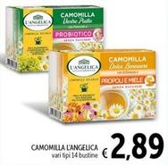Offerta per L'Angelica - Camomilla a 2,89€ in Spazio Conad