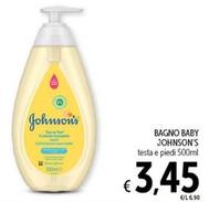 Offerta per Johnson's - Bagno Baby a 3,45€ in Spazio Conad