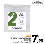 Offerta per Pompea - T-Shirt O Vogatore Uomo  a 7,9€ in Spazio Conad