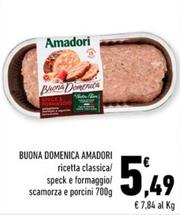 Offerta per Amadori - Buona Domenica a 5,49€ in Conad