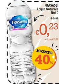 Offerta per Acqua a 0,23€ in Famila