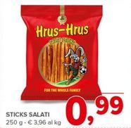 Offerta per Sticks Salati a 0,99€ in Todis