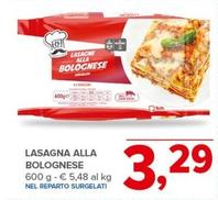 Offerta per Lasagna Alla Bolognese a 3,29€ in Todis