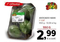 Offerta per Avocado Hass a 2,99€ in Todis