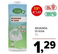 Offerta per Latte di soia a 1,29€ in Todis