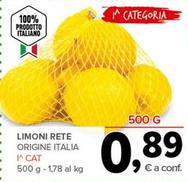 Offerta per Limoni Rete a 0,89€ in Todis