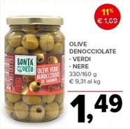 Offerta per Bontà Dell'orto - Olive Denocciolate Verdi/ Nere a 1,49€ in Todis