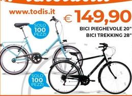 Offerta per Bici Pieghevole 20"/ Bici Trekking 28" a 149,9€ in Todis