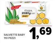 Offerta per Fria - Salviette Baby 110 Pezzi a 1,69€ in Todis
