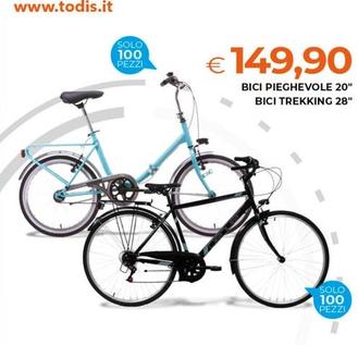 Offerta per Bici Pieghevole 20" Bici Trekking 28" a 149,9€ in Todis
