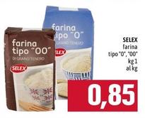 Offerta per Selex - Farina Tipo "0", "00" a 0,85€ in Emi