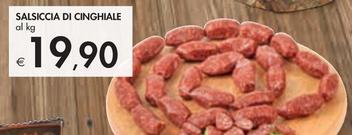 Offerta per Salsiccia Di Cinghiale a 19,9€ in Bennet