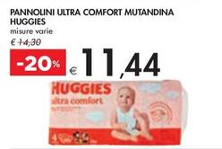 Offerta per Huggies - Pannolini Ultra Comfort Mutandina a 11,44€ in Bennet