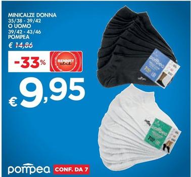 Offerta per Pompea - Minicalze Donna O Uomo a 9,95€ in Bennet