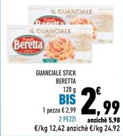 Offerta per Beretta - Guanciale Stick a 2,99€ in Conad City