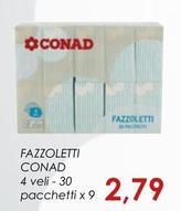 Offerta per Conad - Fazzoletti a 2,79€ in Conad Superstore