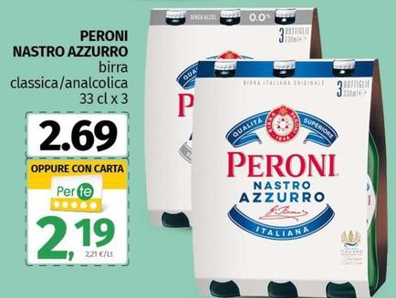 Offerta per Peroni - Nastro Azzurro a 2,69€ in Pam RetailPro