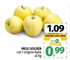 Offerta per Mele Golden a 1,09€ in Pam RetailPro