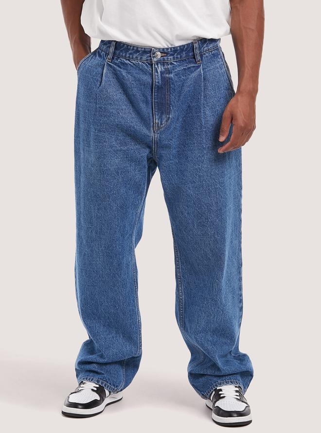 Offerta per Jeans baggy fit con pinces a 12,99€ in Alcott