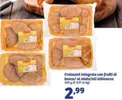 Offerta per Croissant Integrale Con Frutti Di Bosco/Al Miele/All'Albicocca a 2,99€ in IN'S