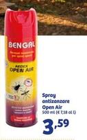 Offerta per Bengal - Spray Antizanzare Open Air a 3,59€ in IN'S