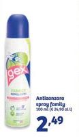Offerta per Gex - Antizanzara Spray Family a 2,49€ in IN'S