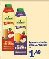Offerta per Pfanner - Spremuta Di Mela 'Intensa'/'Delicata' a 1,49€ in IN'S