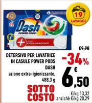 Offerta per Dash - Detersivo Per Lavatrice In Casule Power Pods a 6,5€ in Conad City