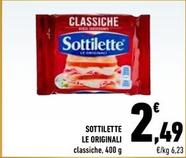 Offerta per Sottilette - Le Originali a 2,49€ in Conad