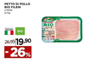 Offerta per Fileni - Petto Di Pollo Bio a 19,9€ in Alì e Alìper