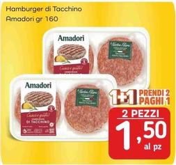 Offerta per Hamburger a 1,5€ in Famila Market