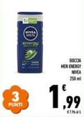 Offerta per Nivea - Doccia Men Energy a 1,99€ in Conad