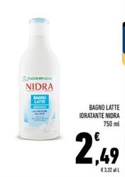 Offerta per Nidra - Bagno Latte Idratante a 2,49€ in Conad City