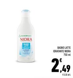 Offerta per Nidra - Bagno Latte Idratante a 2,49€ in Conad City