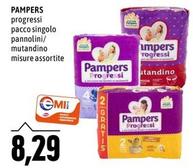 Offerta per Pampers - Progressi Pacco Singolo Pannolini/Mutandino Ampers Rogressi Misure a 8,29€ in Emi