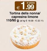 Offerta per  Tortina Della Nonna/Capresina Limone  a 1,99€ in Si con Te