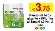 Offerta per Vale - Pannolini Baby Gigante  a 3,75€ in Si con Te
