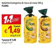 Offerta per Flora - Gallette Biologiche Di Riso O Di Mais a 1,49€ in Iper La grande i