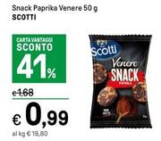 Offerta per Scotti - Snack Paprika Venere a 0,99€ in Iper La grande i