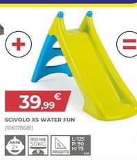 Offerta per Smoby - Scivolo Xs Water Fun a 39,99€ in Toys Center