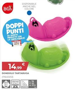 Offerta per Sun & Sport - Dondolo Tartaruga a 14,99€ in Toys Center