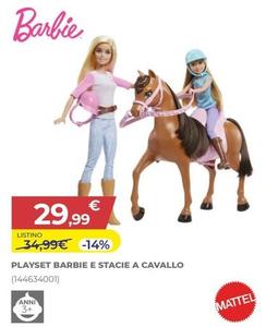 Offerta per Playset Barbie E Stacie A Cavallo a 29,99€ in Toys Center