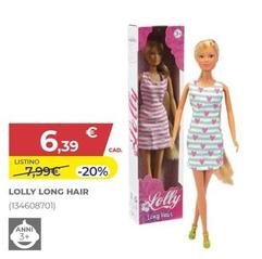 Offerta per Lolly Long Hair a 6,39€ in Toys Center