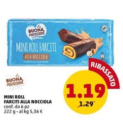 Offerta per La Buona Pasticceria - Mini Roll Farciti Alla Nocciola a 1,19€ in PENNY