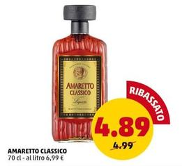 Offerta per Amaretto Classico a 4,89€ in PENNY