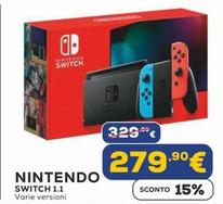 Offerta per Nintendo - Switch 1.1 a 279,9€ in Euronics